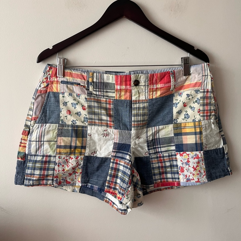 Polo Ralph Lauren Patchwork Shorts - Size 10